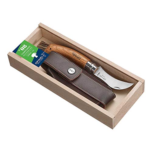 Opinel Pilzmesser Länge geöffnet, Wood, Braun, 20.0 cm, 254148