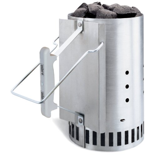 Weber 7416 Rapidfire Chimney Starter - Quantity 4