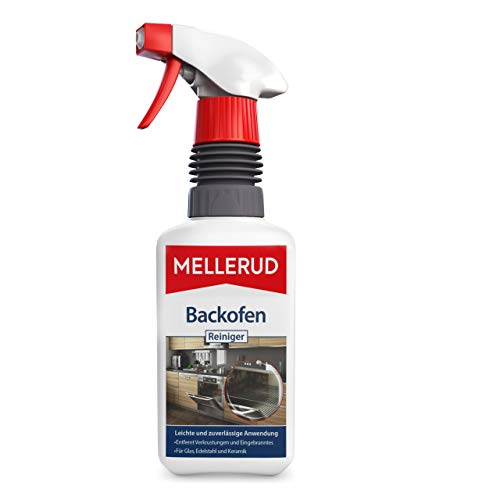 Mellerud Backofen Reiniger | 1 x 0,5 l | – Effizientes Spray zur Reinigung von Eingebranntem, Fett und Verkrustungen