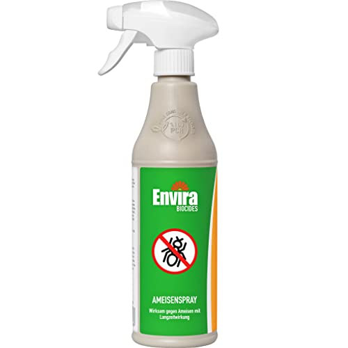 Envira Ameisen-Spray 500 ml - Ameisen bekämpfen im Haus & im Garten - Ameisengift innen - mit Langzeitwirkung & geruchsneutral