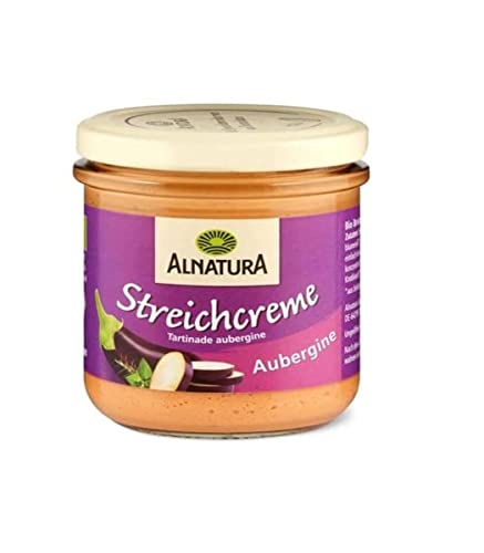 Alnatura Bio Streichcreme Aubergine Laktosfrei, 180g