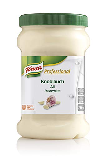 Knorr Professional Würzpaste Knoblauch (natürlicher Geschmack, immer einsatzbereit) 1er Pack (1 x 750g)