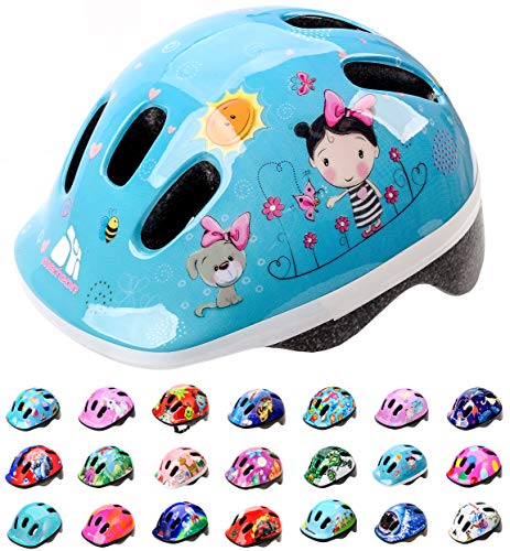 meteor® Kinderfahrradhelm Sicherer Fahrradhelm Kinder-Helm rollerhelm mädchen kinderfahrradhelm für Mountainbike Inliner skaterhelm BMX fahradhelm Scooter Jungen Bike Helmet