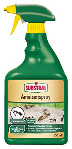 Substral Ameisenspray gebrauchsfertiges Kontaktspray, zur Bekämpfung von Ameisen, 750 ml Sprühflasche