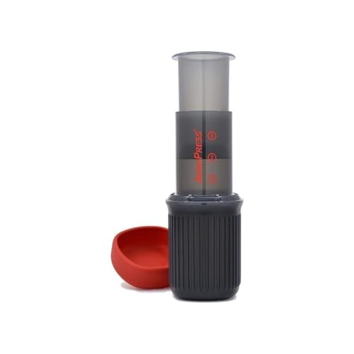 AeroPress Go Reise-Kaffeepresse Kit – 3-in-1 Kaffeemaschine kombiniert French Press, Pour Over & Espresso – Vollmundiger Kaffee ohne Bitterkeit – Tragbare Kaffeemaschine für Camping & unterwegs