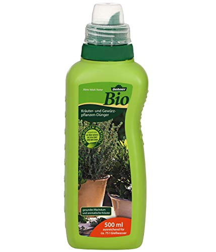 Dehner Bio Kräuter- und Gewürzpflanzen-Dünger, flüssig, 500 ml, für ca. 75 l