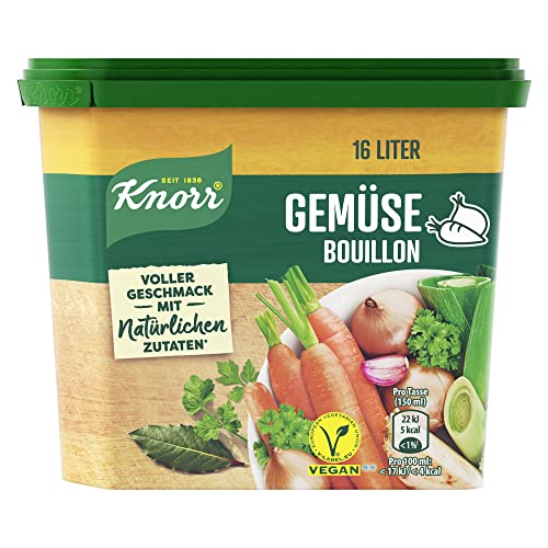 Knorr Gemüse Bouillon mit vollem Geschmack und natürlichen Zutaten 320 g