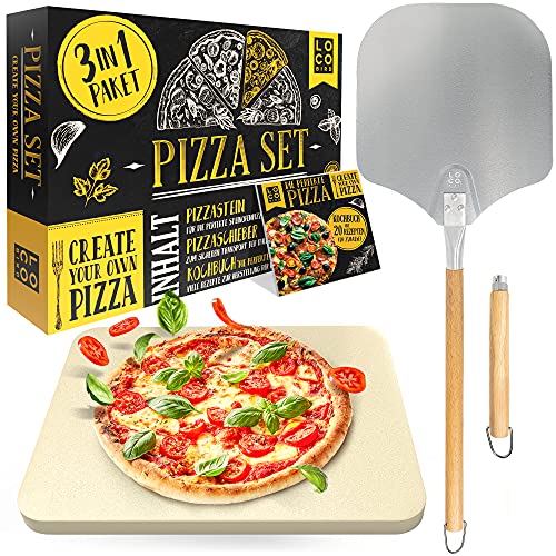 Pizza-Stein Set