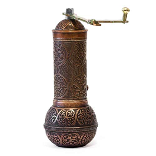 rrrrr Türkische Tradition Kupfer Kaffeemühle Mini Edelstahl Hand Handgefertigte Kaffeebohnen Grinder Mühle Küchenwerkzeug Mahlwerke