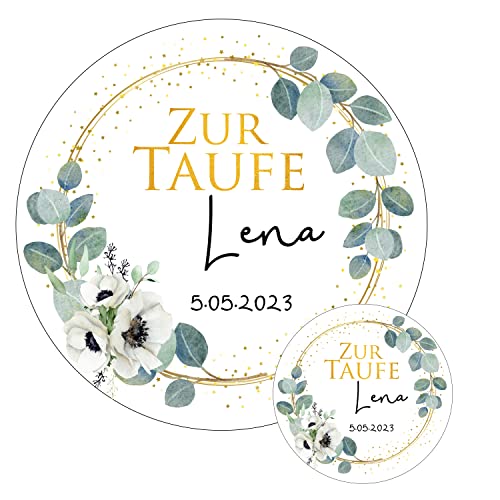 Tortenbild Muffinaufleger Tortenaufleger Zur Taufe Junge Mädchen (Fondantpapier, Dekorpapier Plus oder Oblate - Geschnitten) personalisiert