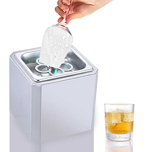 ARWIC Glass Chiller Glass Froster Mini CO2 Glass Chiller Cooler Freezer for Cups and Glasses, Instant Chill Your Glasses in Seconds, Bottle Chilling for Cocktail, Beer,Drinks, Wine