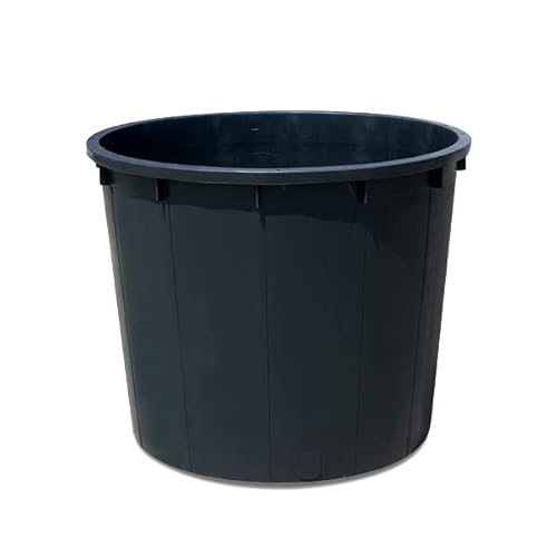 XXL Wassertank, Wasserbehälter, Regentonne aus Kunststoff in Schwarz. Topp für den Garten (500 L)