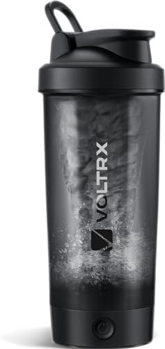 VOLTRX Protein Shaker Flasche, Titanus USB C Wiederaufladbare Elektrische Protein Shake Mixer, Shaker Cups für Proteinshakes und Mahlzeitenersatz Shakes, BPA Frei, 24oz