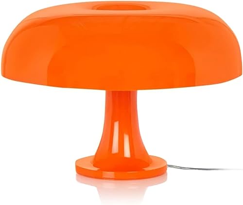 Ausolee Pilz Lampe, Orange Mushroom Lampe,Tischlampe Mit 3 Einstellbaren FarbenLED Lampe,Mushroom Tischlampe Für Moderne Beleuchtung Für Schlafzimmer Kühle Retro Wohnzimmer Dekor