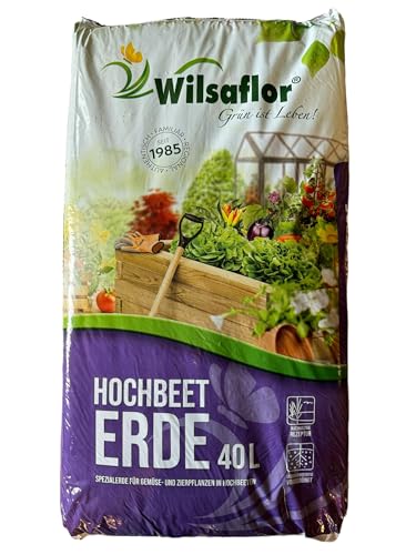 JSM - Wilsaflor® Hochbeeterde 30 x 40 L auf Palette