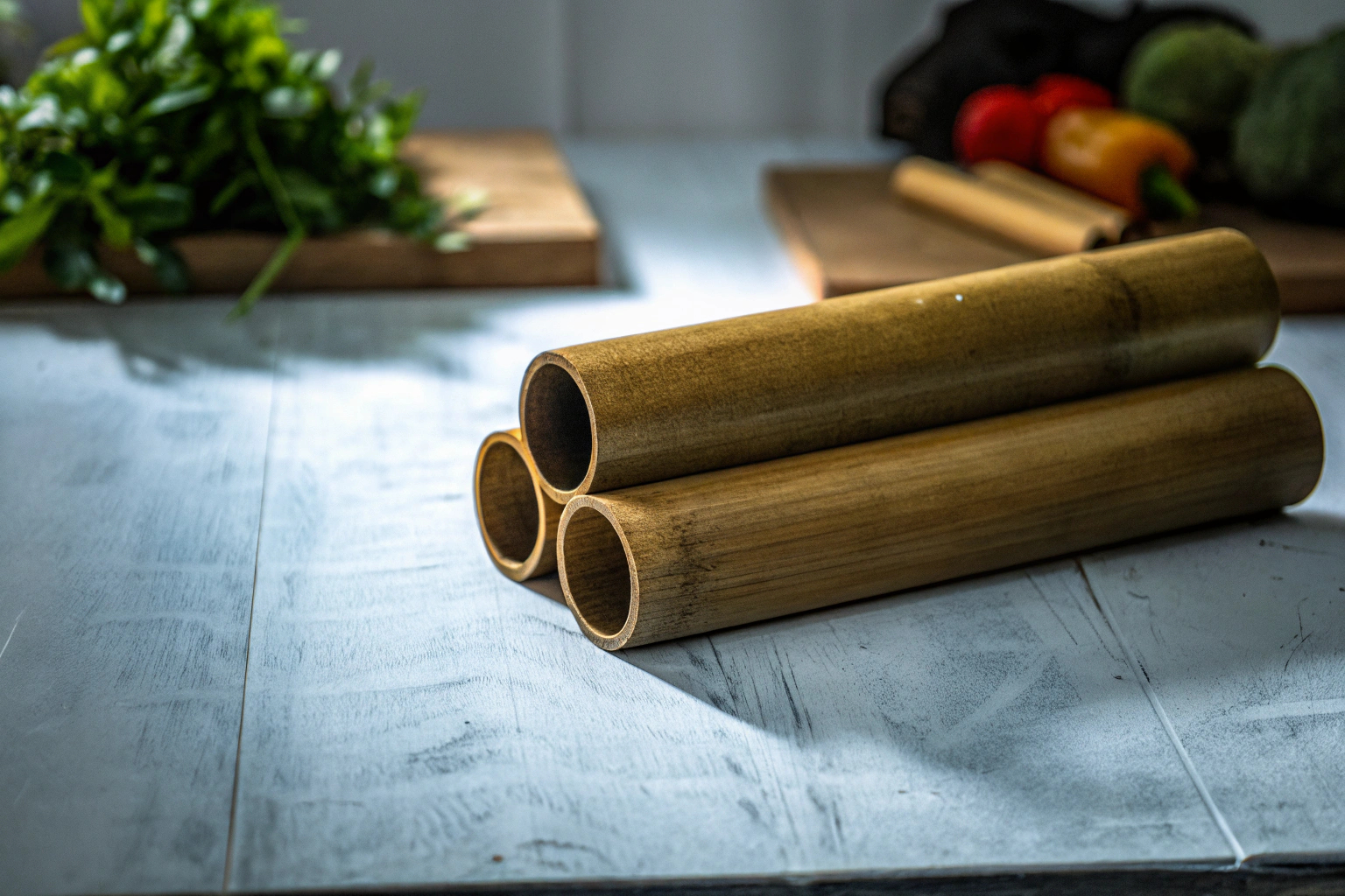 Bambus-Küchenrollen für nachhaltiges Kochen