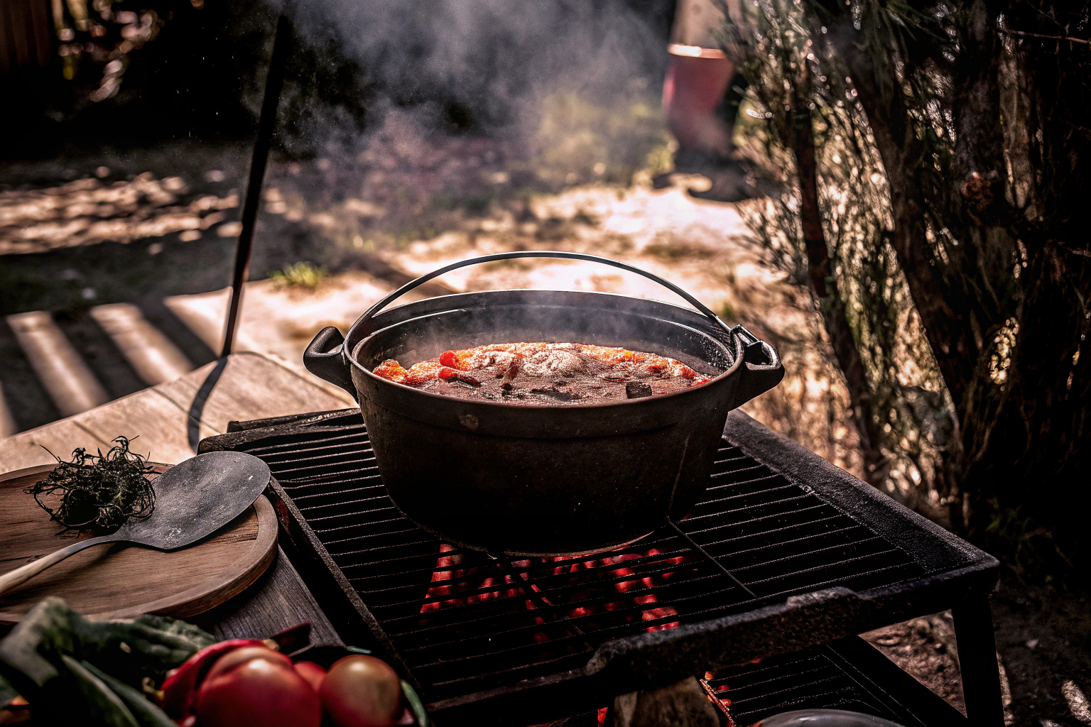 Dutch Oven auf dem Grill