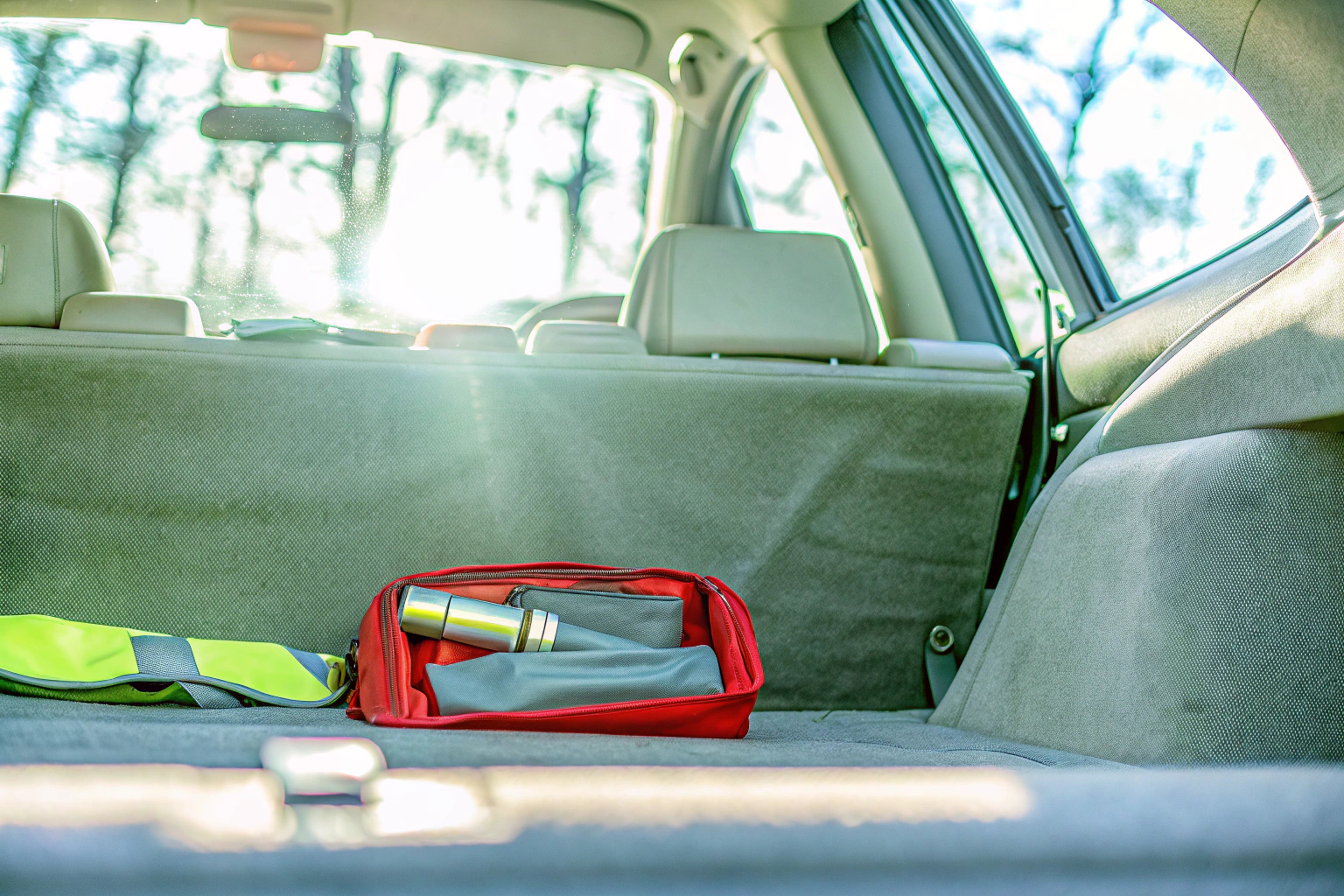 Notfallausrüstung im Auto