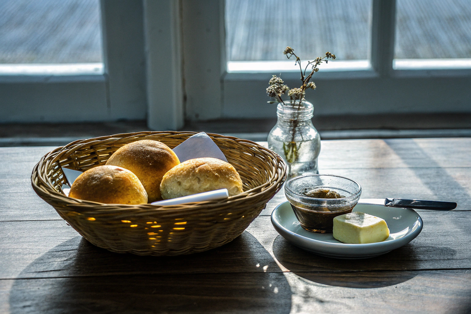 Frühstück mit Marmelade