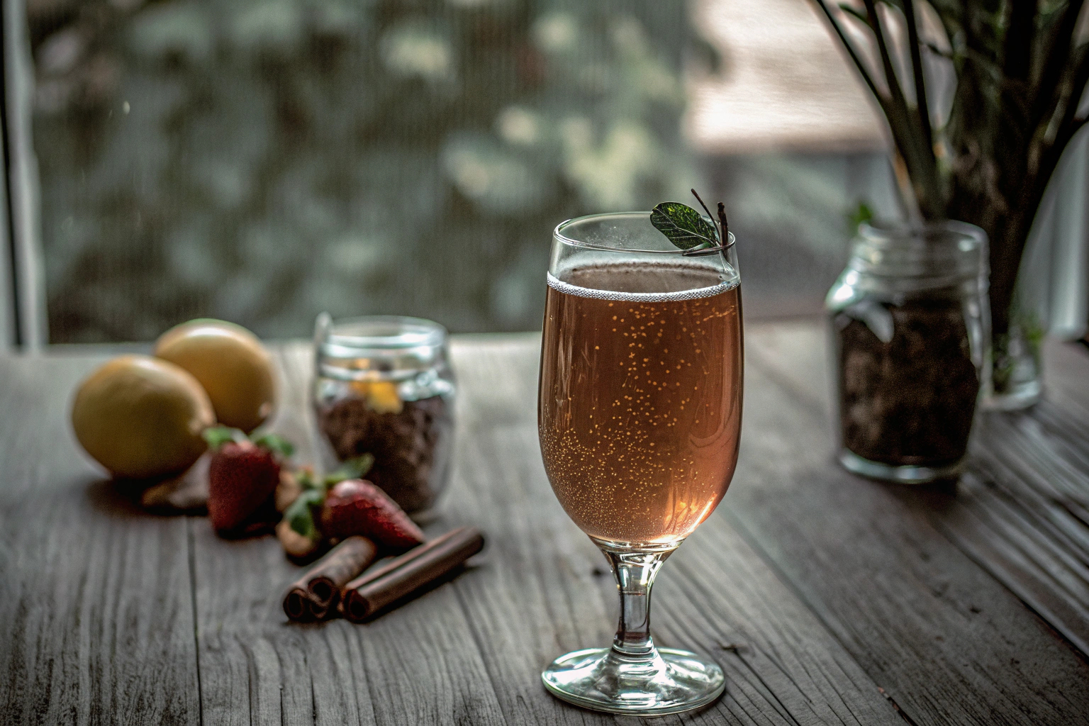 Kombucha Glas