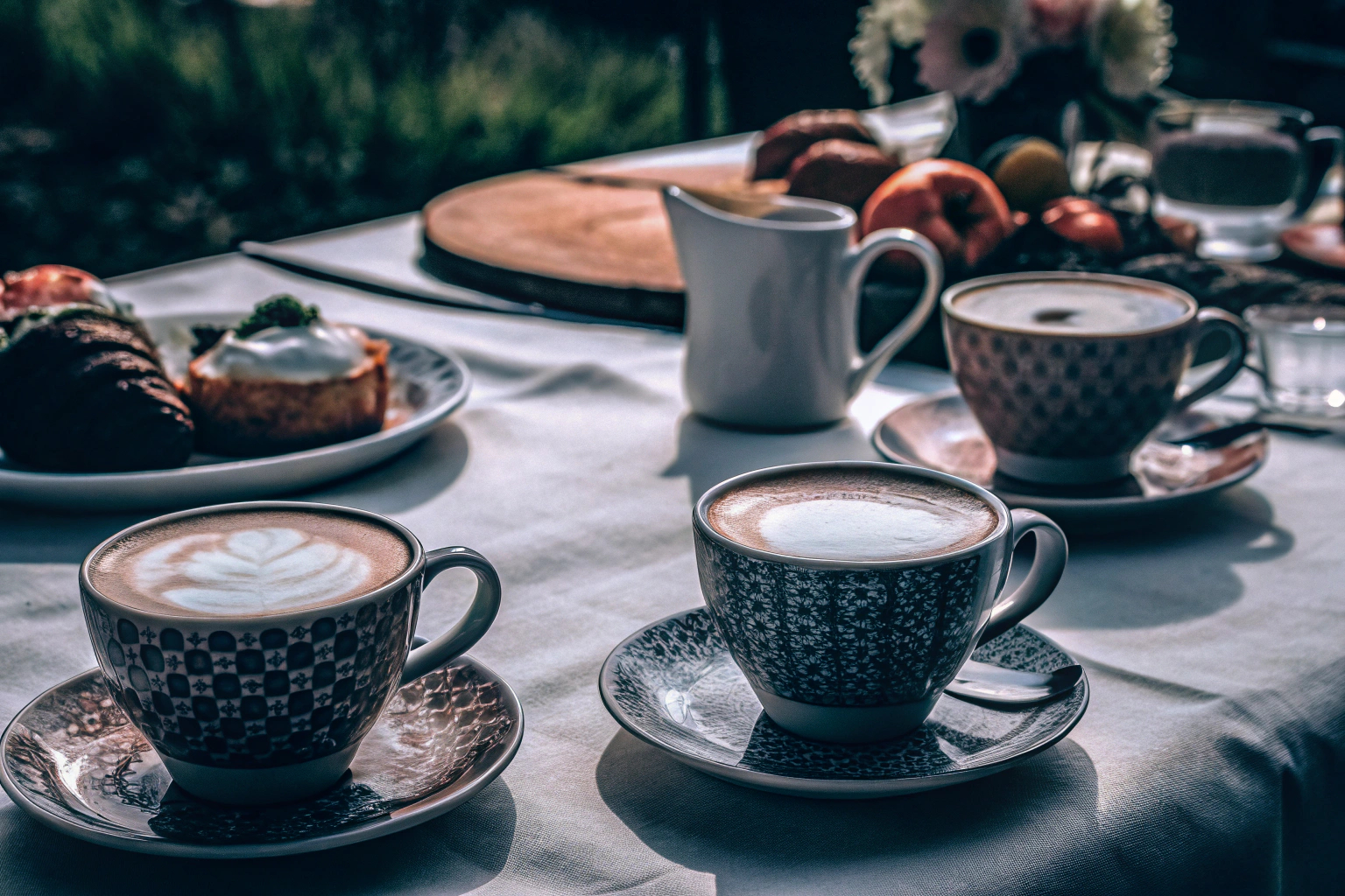 Kaffee- und Teeauswahl