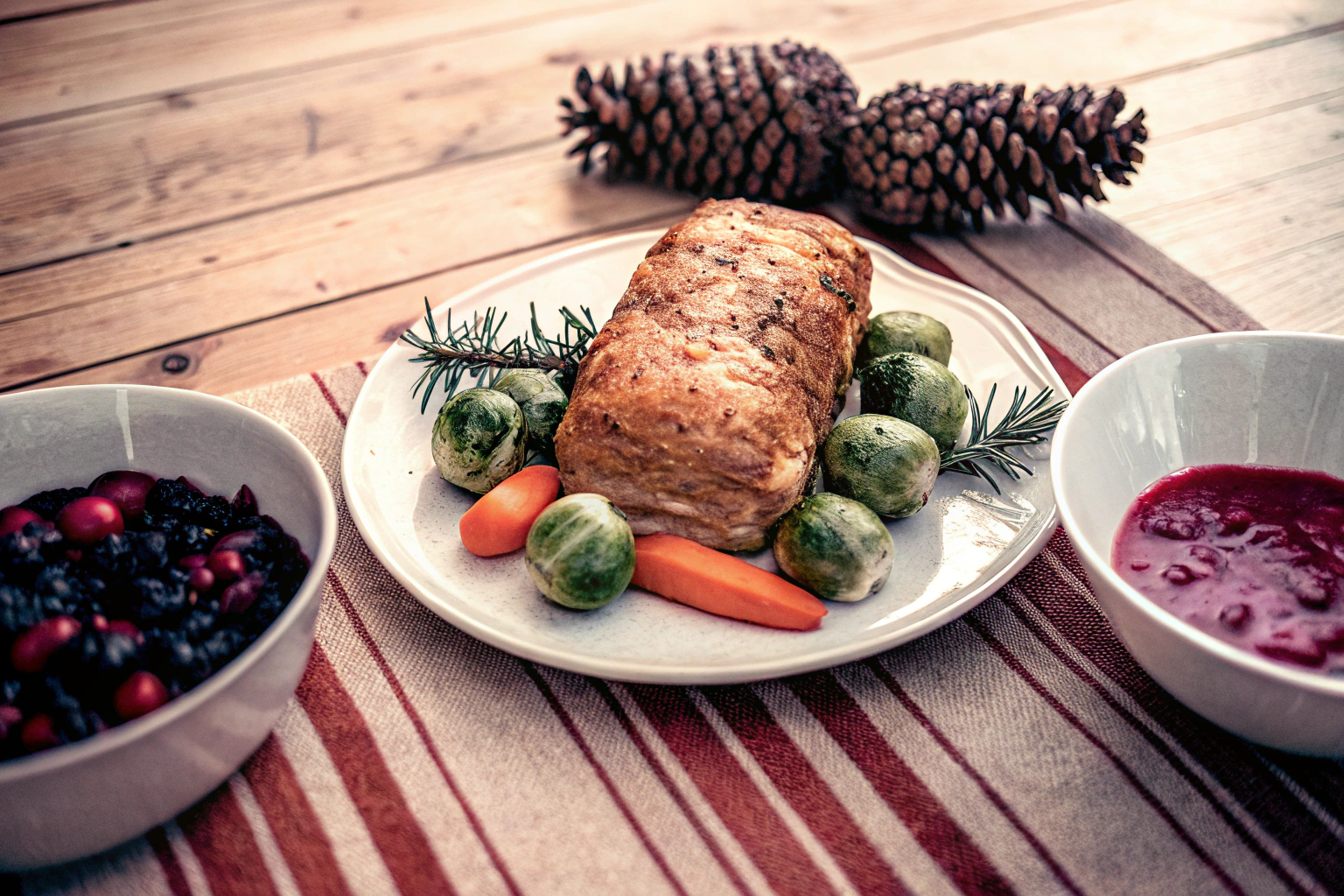 Veganes Weihnachtsessen