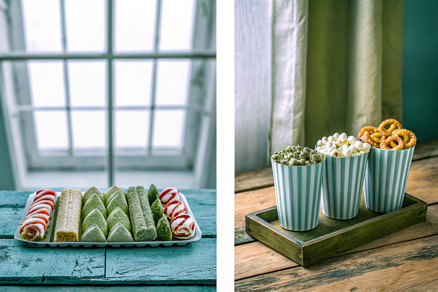 Internationale Snacks in Boxen