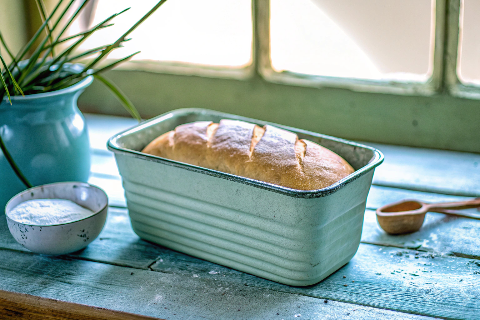 Sauerteigbrot in Kastenform