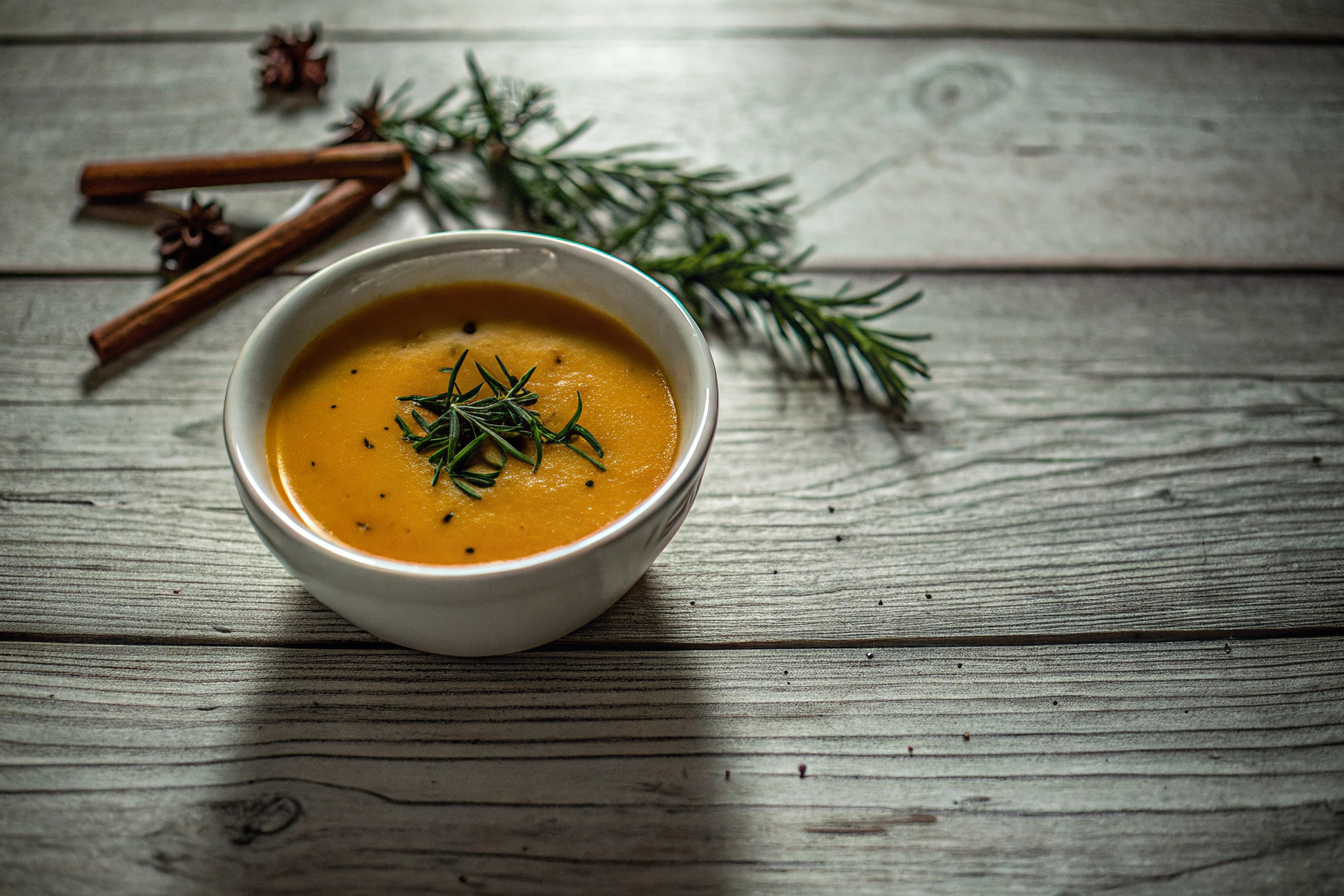 Vegane Kürbissuppe