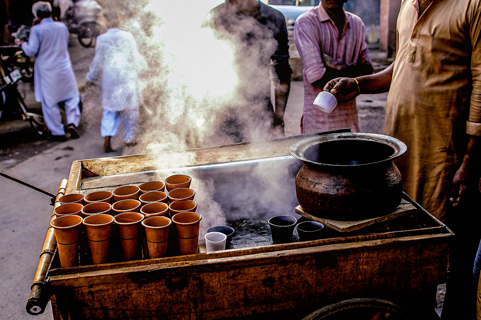 Indische Chai-Kultur