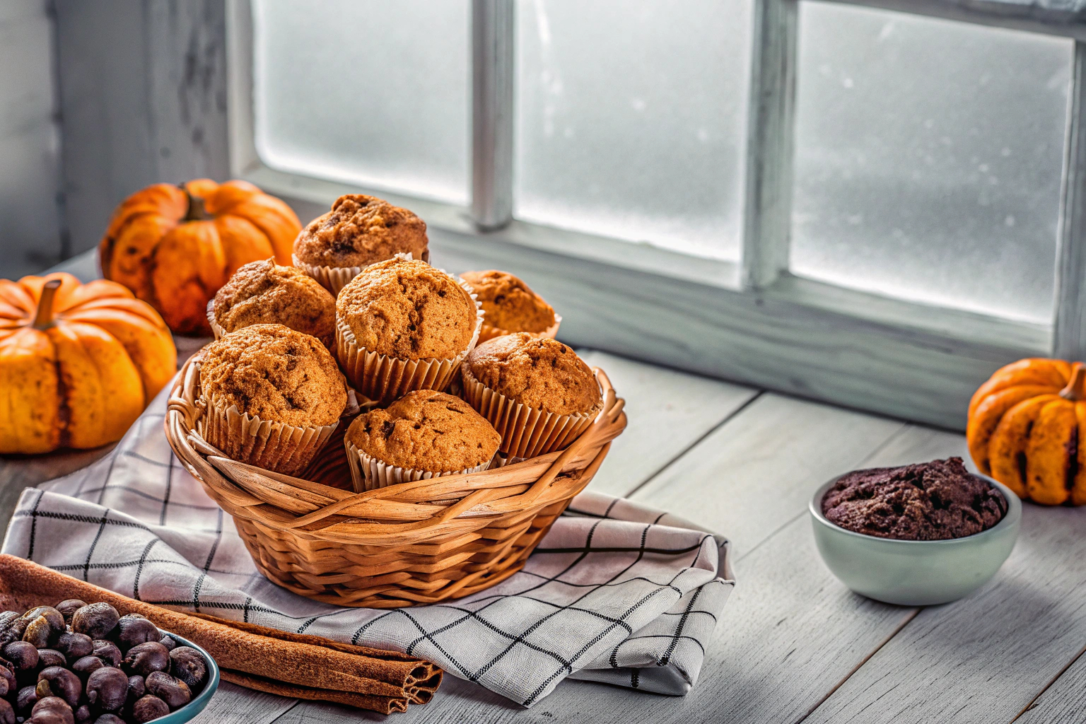 Kinder beim Backen von Muffins