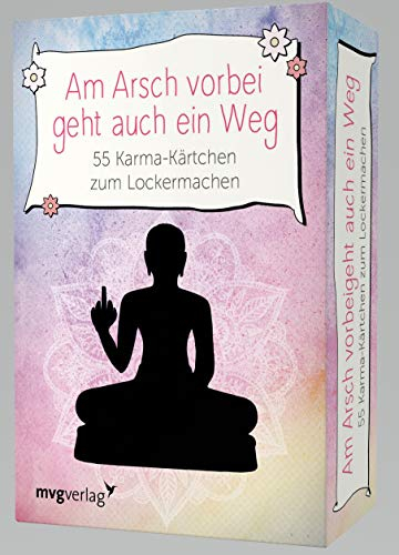 mvg Verlag Am Arsch vorbei geht auch ein Weg – 55 Karma-Kärtchen