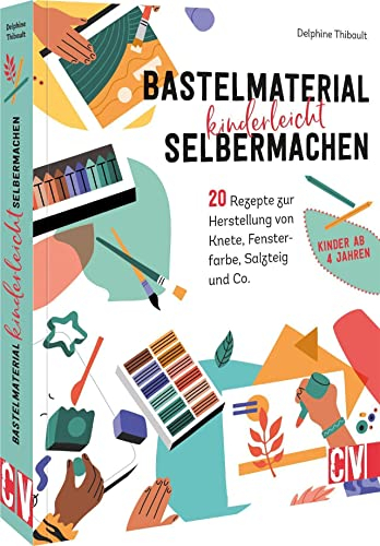 DIY – Bastelmaterial für Kinder einfach selbermachen