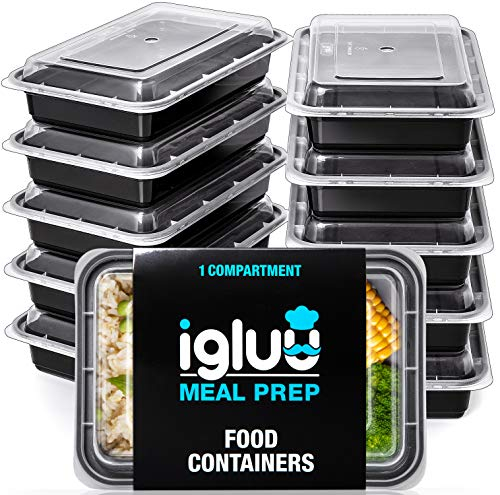 [10er Pack] 1-Fach Meal Prep Container Von Igluu