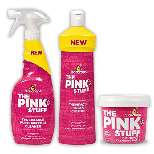 The Pink Stuff Miracle Reinigungsset, 3er-Packung