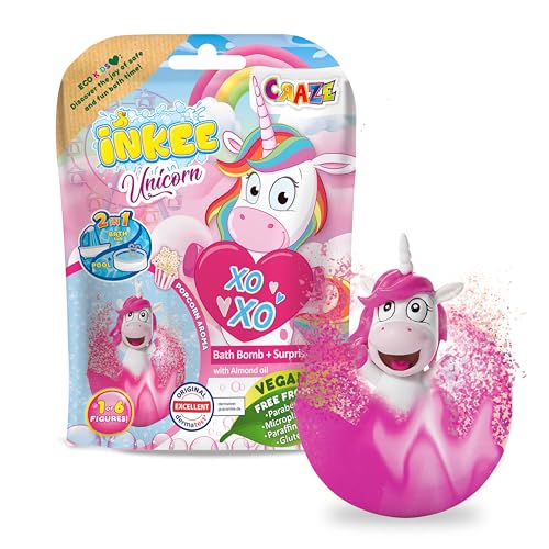 INKEE UNICORN | Badebombe Kinder