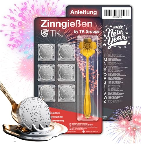 Happysparks® 7er Zinngießen Set