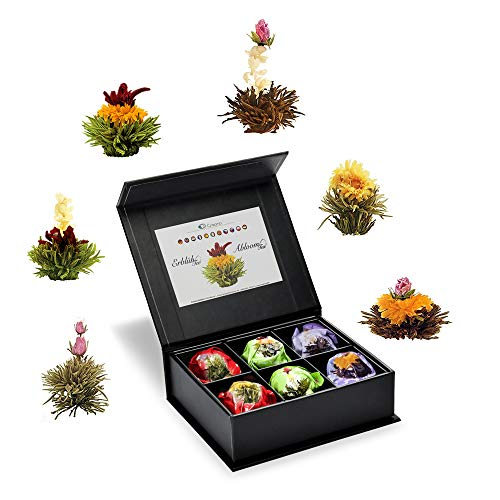 Elegante Creano Teeblumen Geschenkbox