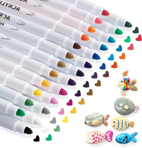 25 Farben Acrylstifte Marker