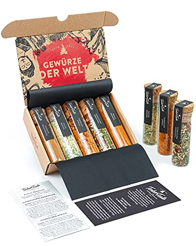 TIMBER TASTE® 5 Gewürze aus aller Welt