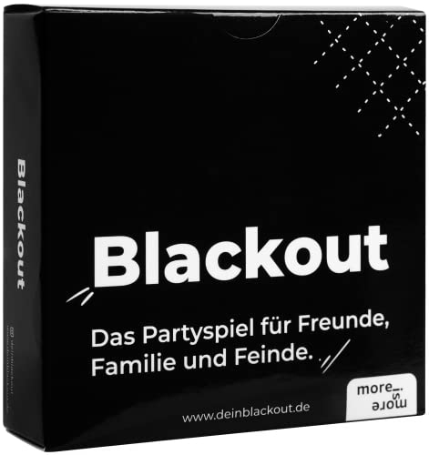 More is More Blackout - das Partyspiel