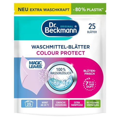 Dr. Beckmann MAGIC LEAVES Waschmittel-Blätter COLOR