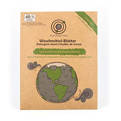 Small Planet AMZ® Waschmittel Blätter [Frischeduft]