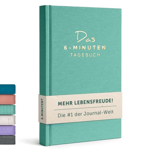 6-Minuten Tagebuch für Erwachsene 2025