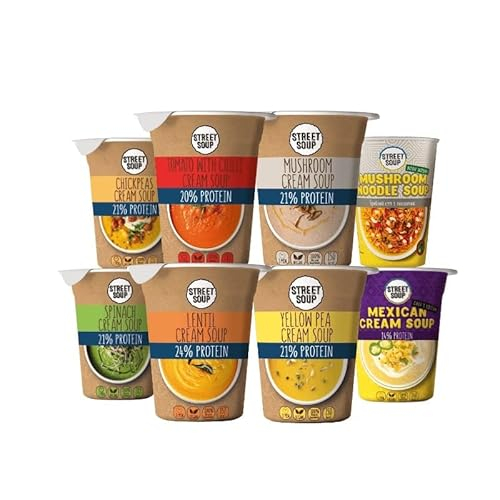 Protein Instant Suppe Street Soup Probierpaket