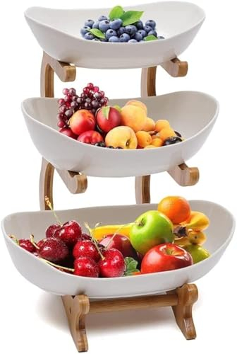 Dreamhigh® Keramik Obst Etagere