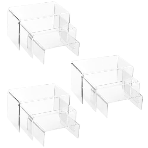 ywchoshe 9 Stk Acryl Display Risers