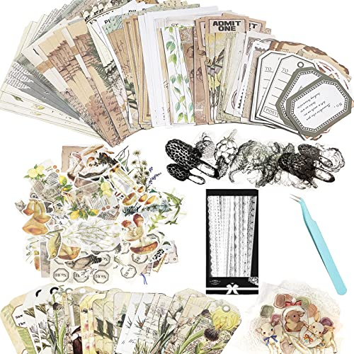 290 Stück Ästhetische Scrapbooking Sticker Set