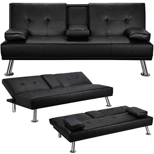 Yaheetech 3er-Sofa Schlafsofa