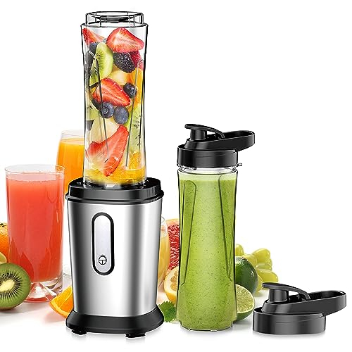 Qxmcov Mini Standmixer & Smoothie Maker